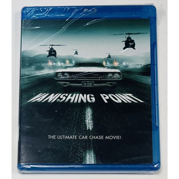 Vanishing Point (Blu-ray, 1971) NIP NEW Rare HTF OOP *Shrink has small tear* - Picture 1 of 4